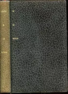 Couverture du produit · LUCRECE DE LA NATURE - COLLECTION "LES PORTIQUES" N°90.