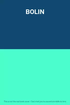 Couverture du produit · BOLIN