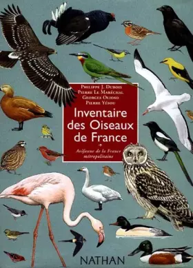 Couverture du produit · Inventaire des oiseaux de france