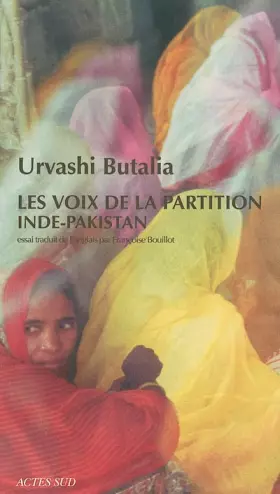 Couverture du produit · Les Voix de la partition Inde-Pakistan
