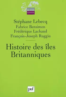 Couverture du produit · Histoire des îles Britanniques