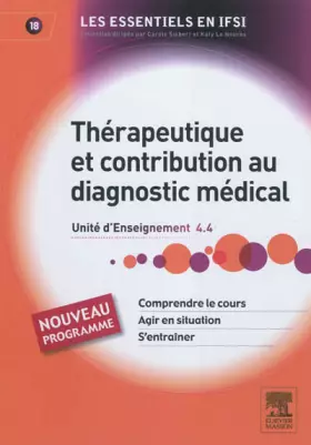 Couverture du produit · Thérapeutique et contribution au diagnostic médical: U.E. 4.4