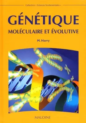 Couverture du produit · Génétique moléculaire et évolutive