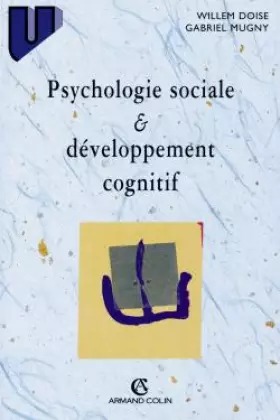 Couverture du produit · Psychologie sociale et développement cognitif