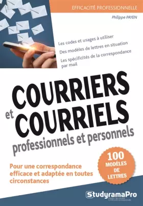 Couverture du produit · Courriers et courriels