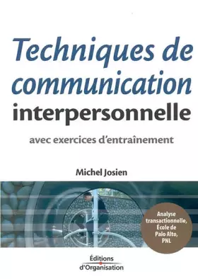 Couverture du produit · Techniques de communication interpersonnelle