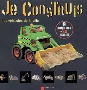 Couverture du produit · Je construis des véhicules de la ville