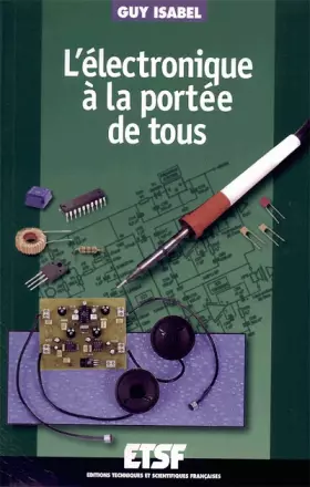 Couverture du produit · L'électronique à la portée de tous