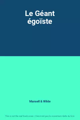 Couverture du produit · Le Géant égoïste