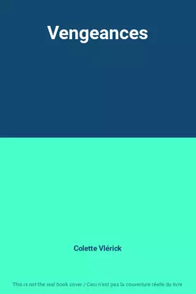 Couverture du produit · Vengeances