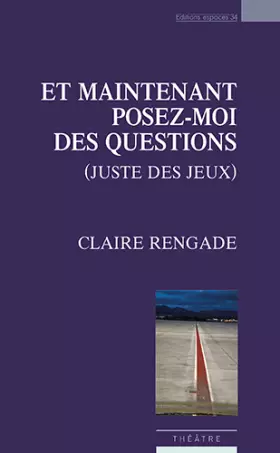 Couverture du produit · Et maintenant posez-moi des questions