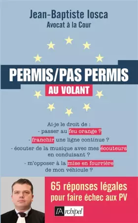 Couverture du produit · Permis/pas permis au volant