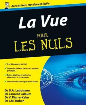 Couverture du produit · La Vue pour les Nuls