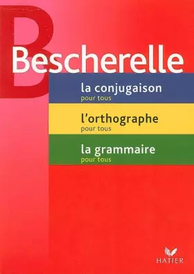 Couverture du produit · La conjugaison pour tous  L'orthographe pour tous  La grammaire pour tous: Coffret 3 volumes