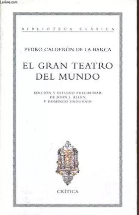 Couverture du produit · Calderon gran teatro del mundo