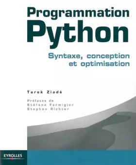 Couverture du produit · Programmation Python