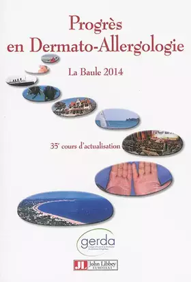 Couverture du produit · Progrès en dermato-allergologie - 2014 La Baule