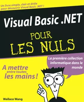 Couverture du produit · Visual basic.net pour les nuls