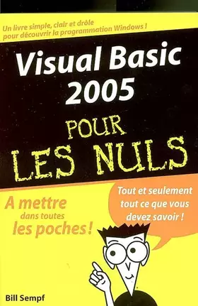 Couverture du produit · VISUAL BASIC 2005 POC PR NULS