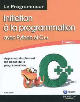 Couverture du produit · Initiation à la Programmation avec Python et C++