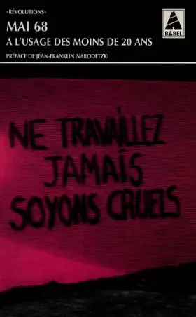 Couverture du produit · Mai 68 a l'usage des moins de vingt ans