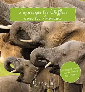 Couverture du produit · J'apprends les chiffres avec les animaux