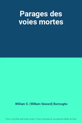 Couverture du produit · Parages des voies mortes