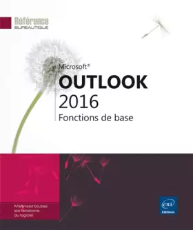 Couverture du produit · Outlook 2016 - Fonctions de base