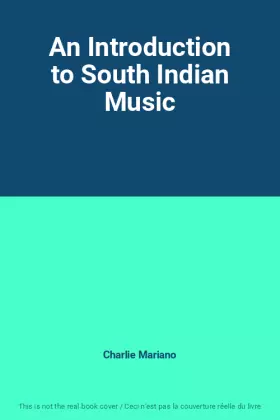 Couverture du produit · An Introduction to South Indian Music