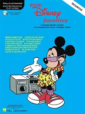 Couverture du produit · Easy Disney Favorites: Trombone Play-Along Pack
