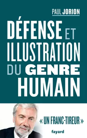 Couverture du produit · Défense et illustration du genre humain