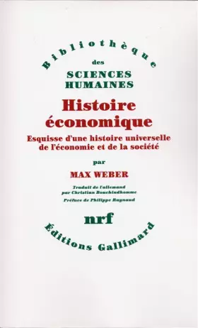 Couverture du produit · Histoire économique. Esquisse d'une histoire universelle de l'économie et de la société