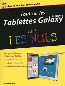 Couverture du produit · Tout sur les tablettes Samsung Galaxy pour les Nuls