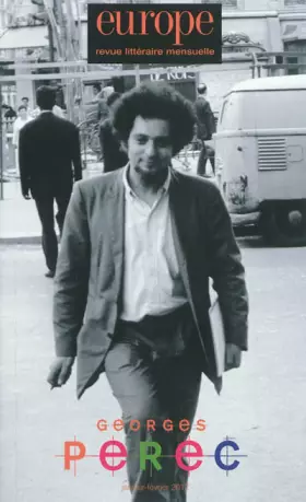Couverture du produit · Europe, N° 993/994, Janvier- : Georges Perec