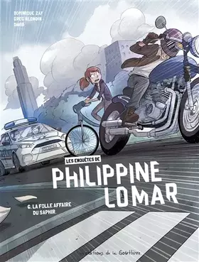 Couverture du produit · Les Enquêtes de Philippine Lomar - Tome 6 - La Folle affaire du saphir