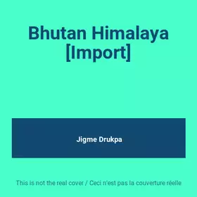 Couverture du produit · Bhutan Himalaya [Import]