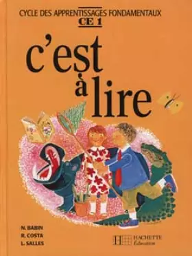 Couverture du produit · C'est à lire, CE1. Livre de l'élève