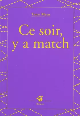 Couverture du produit · Ce soir y'a match
