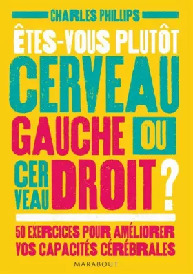 Couverture du produit · Etes-vous plutôt cerveau gauche ou cerveau droit?