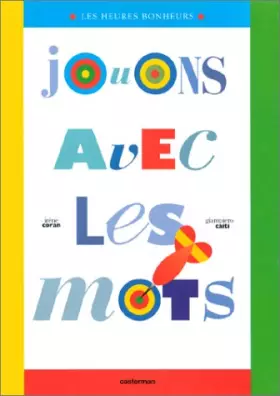 Couverture du produit · Jouons avec les mots