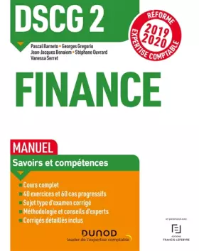 Couverture du produit · DSCG 2 Finance - Manuel - Réforme 2019-2020: Réforme Expertise comptable 2019-2020 (2019-2020)