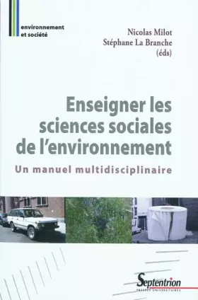 Couverture du produit · Enseigner les sciences sociales de l''environnement: Un manuel multidisciplinaire