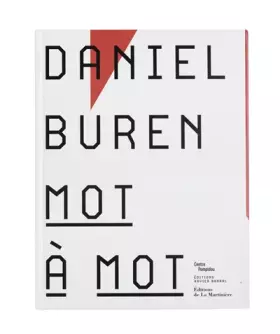 Couverture du produit · Daniel Buren : Mot à Mot