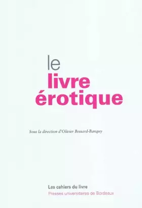 Couverture du produit · Livre érotique