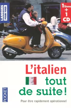 Couverture du produit · Coffret L'italien tout de suite ! (livre + 1 CD)