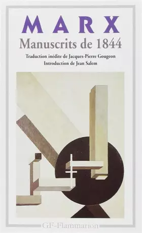 Couverture du produit · Manuscrits de 1844