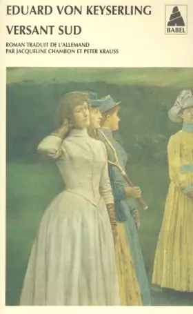 Couverture du produit · Versant Sud