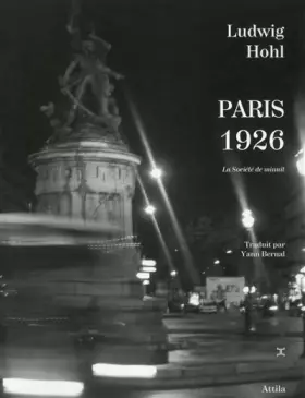 Couverture du produit · PARIS 1926 - SOCIETE DE MINUIT