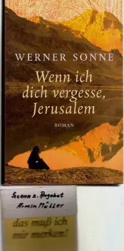 Couverture du produit · Wenn ich dich vergesse, Jerusalem