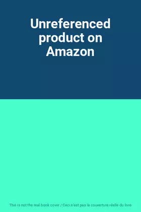 Couverture du produit · Unreferenced product on Amazon